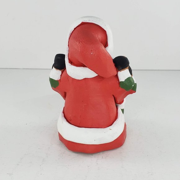 Ramey Pottery Santa Claus Storyteller Six Kids Eyes Closed Southwestern - Picture 3 of 6